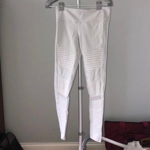 Alo light gray Moto legging